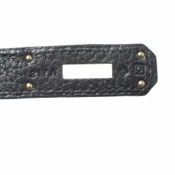 Hermes Black Fjord Leather Gold Hardware Birkin 40 Bag For Women -Deals Hermes Store luxury women hermes used handbags p268198 012