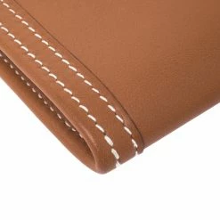 Hermes Gold Swift Leather Elan 29 Jige Clutch For Women -Deals Hermes Store luxury women hermes used handbags p271176 008