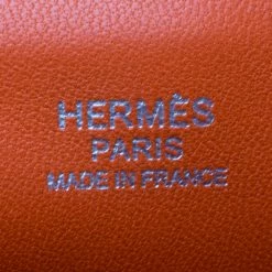 Hermes Orange Ever Color Leather Palladium Hardware Toolbox 26 Bag For Women 24 Hermes Orange Ever Color Leather Palladium Hardware Toolbox 26 Bag For Women -Deals Hermes Store luxury women hermes used handbags p271204 006