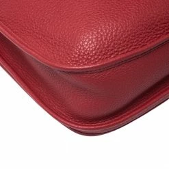 Hermes Bouganvillea Togo Leather Evelyne III PM Bag For Women -Deals Hermes Store luxury women hermes used handbags p271528 007