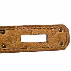 Hermes Natural Ostrich Gold Hardware Kelly Sellier 32 Bag For Women -Deals Hermes Store luxury women hermes used handbags p271541 001