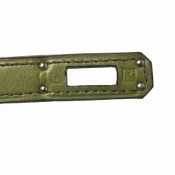 Hermes Apple Green Swift Leather Palladium Hardware Birkin 25 Bag For Women -Deals Hermes Store luxury women hermes used handbags p271542 003