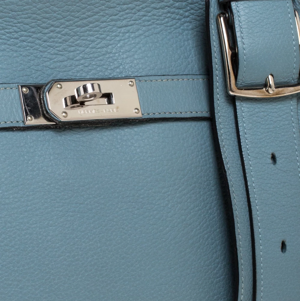 Hermes Ciel Ardennes Leather Jypsiere 34 Bag For Women 7 Hermes Ciel Ardennes Leather Jypsiere 34 Bag For Women - Image 5