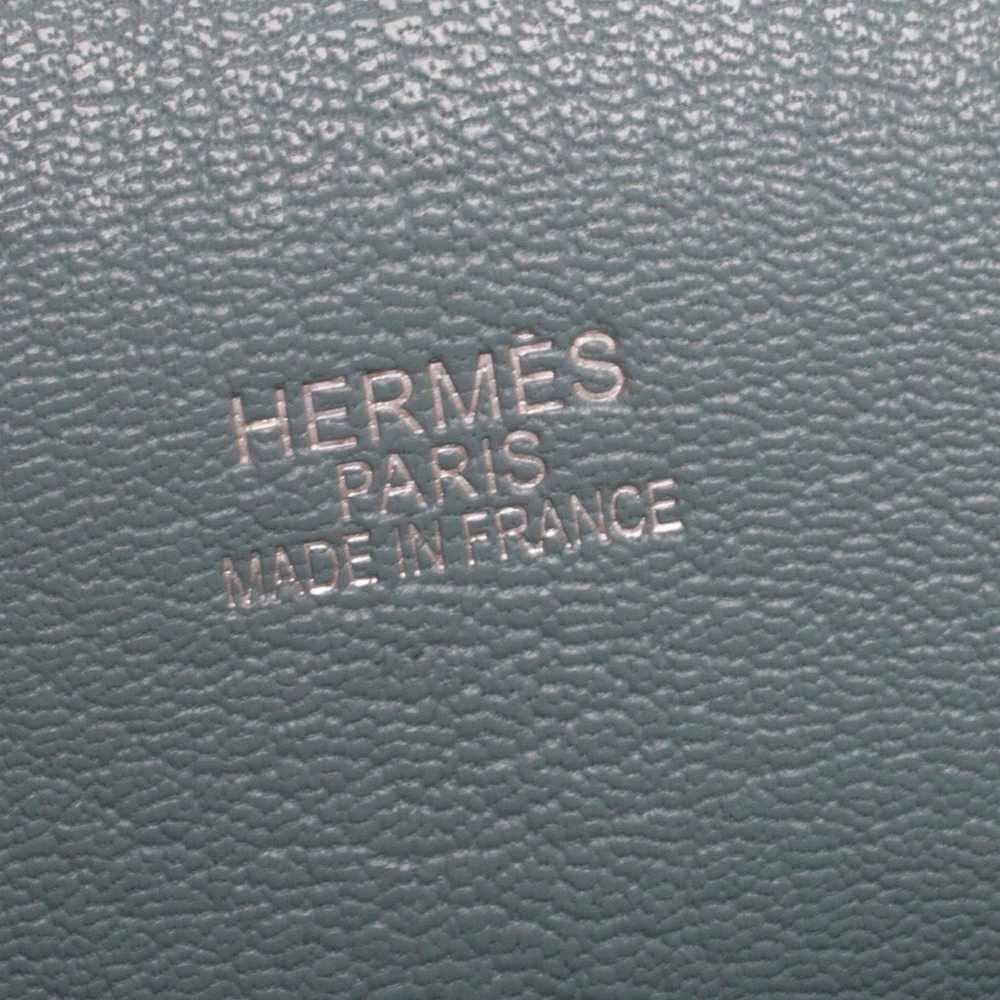 Hermes Ciel Ardennes Leather Jypsiere 34 Bag For Women 11 Hermes Ciel Ardennes Leather Jypsiere 34 Bag For Women - Image 9