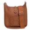 Hermes Gold Clemence Leather Evelyne III PM Bag For Women -Deals Hermes Store luxury women hermes used handbags p273185 011