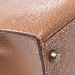 Hermes Brown Leather Gold Hardware Kelly 35 Bag For Women 34 Hermes Brown Leather Gold Hardware Kelly 35 Bag For Women -Deals Hermes Store luxury women hermes used handbags p273423 012