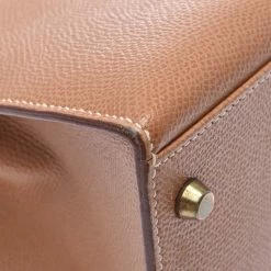 Hermes Brown Leather Gold Hardware Kelly 35 Bag For Women 37 Hermes Brown Leather Gold Hardware Kelly 35 Bag For Women -Deals Hermes Store luxury women hermes used handbags p273423 014
