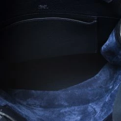 Hermes Blue Indigo Togo Leather Sherpa Backpack For Women -Deals Hermes Store luxury women hermes used handbags p273749 005