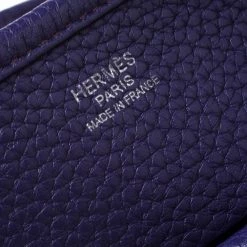 Hermes Ultraviolet Clemence Leather Evelyne III GM Bag For Women 22 Hermes Ultraviolet Clemence Leather Evelyne III GM Bag For Women -Deals Hermes Store luxury women hermes used handbags p274252 011