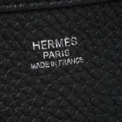 Hermes Black Clemence Leather Evelyne III GM Bag For Women 22 Hermes Black Clemence Leather Evelyne III GM Bag For Women -Deals Hermes Store luxury women hermes used handbags p274488 004