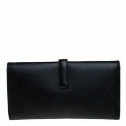 Hermes Black Swift Leather Elan Jige 29 Clutch For Women 17 Hermes Black Swift Leather Elan Jige 29 Clutch For Women -Deals Hermes Store luxury women hermes used handbags p275556 001
