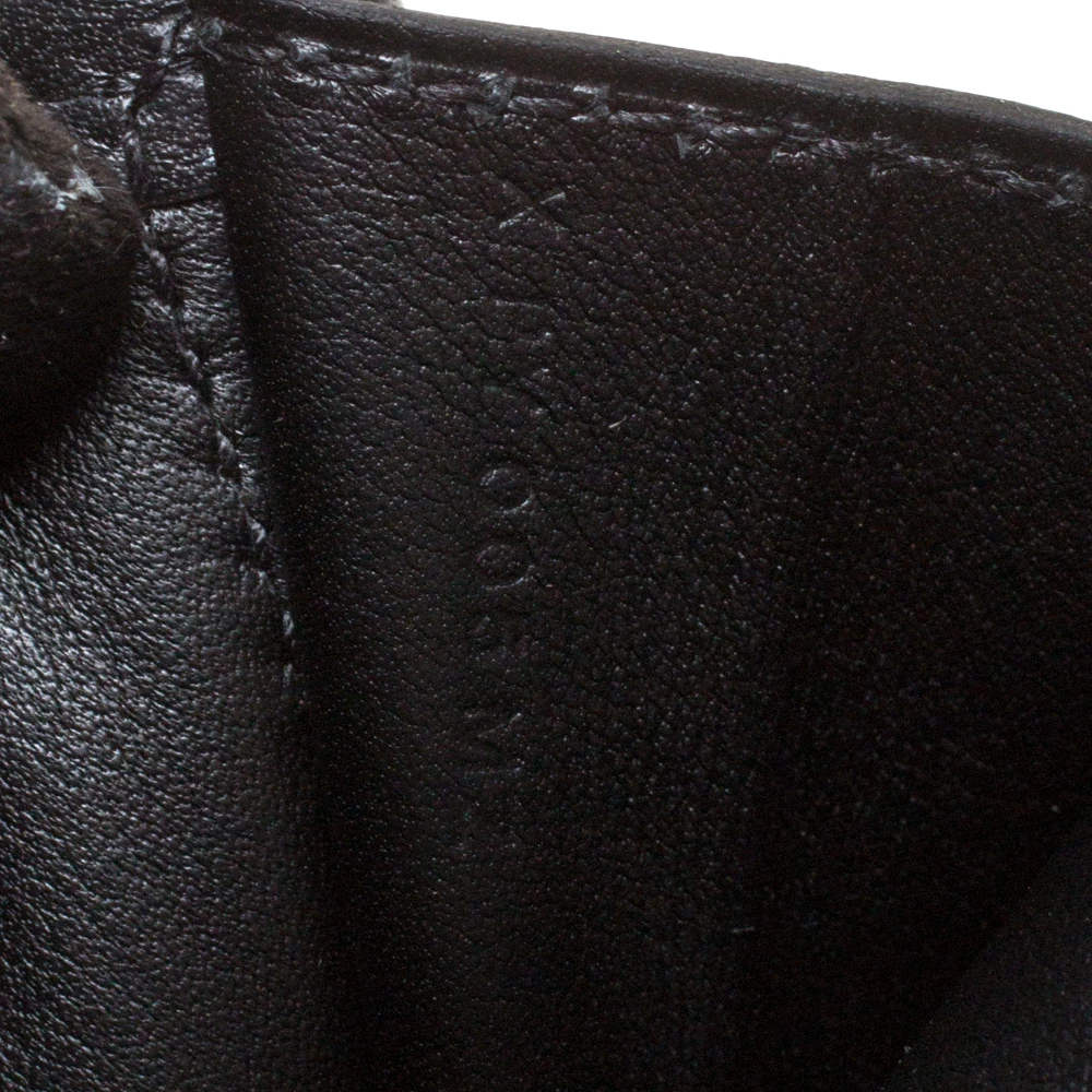 Hermes Black Swift Leather Elan Jige 29 Clutch For Women 10 Hermes Black Swift Leather Elan Jige 29 Clutch For Women - Image 8