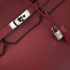 Hermes Rouge Vif Vache Liegee Leather Palladium Hardware Birkin 40 Bag For Women 19 Hermes Rouge Vif Vache Liegee Leather Palladium Hardware Birkin 40 Bag For Women -Deals Hermes Store luxury women hermes used handbags p276526 008