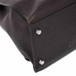Hermes Cacao Togo Leather Palladium Hardware Kelly Sellier 35 Bag For Women -Deals Hermes Store luxury women hermes used handbags p277088 008