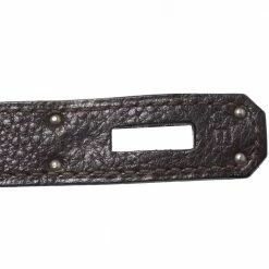 Hermes Cacao Togo Leather Palladium Hardware Kelly Sellier 35 Bag For Women -Deals Hermes Store luxury women hermes used handbags p277088 012