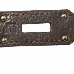 Hermes Taupe Grye Togo Leather Jypsiere 31 Bag For Women -Deals Hermes Store luxury women hermes used handbags p277611 002