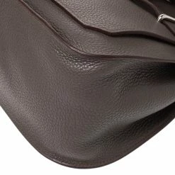 Hermes Taupe Grye Togo Leather Jypsiere 31 Bag For Women -Deals Hermes Store luxury women hermes used handbags p277611 011