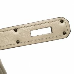 Hermes Beton Swift Leather Gold Hardware Birkin 35 Bag For Women -Deals Hermes Store luxury women hermes used handbags p280654 006