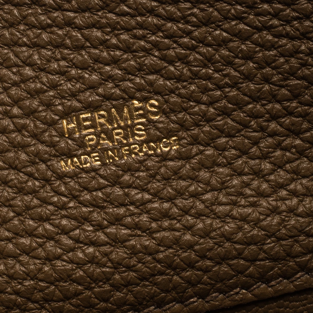 Hermes Cognac Togo Leather So Kelly 26 Bag For Women 11 Hermes Cognac Togo Leather So Kelly 26 Bag For Women - Image 9