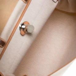 Hermes Natural/Beige Canvas And Leather Herbag Zip 39 Bag For Women -Deals Hermes Store luxury women hermes used handbags p281520 006