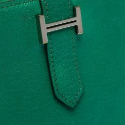 Hermes Menthe Chevre Leather Bearn Gusset Wallet For Women -Deals Hermes Store luxury women hermes used handbags p284779 012