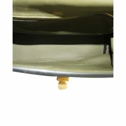 Hermes Oliver Green Togo And Swift Leather 24/24 35 Bag For Women -Deals Hermes Store luxury women hermes used handbags p285622 009