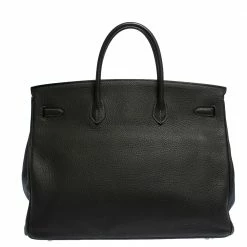 Hermes Graphite Clemence Leather Palladium Hardware Birkin 40 Bag For Women 19 Hermes Graphite Clemence Leather Palladium Hardware Birkin 40 Bag For Women -Deals Hermes Store luxury women hermes used handbags p285785 012