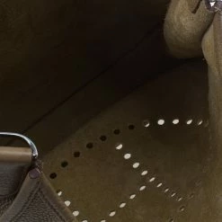 Hermes Brown Taurillon Clemence Evelyne III GM For Women -Deals Hermes Store luxury women hermes used handbags p2908 013