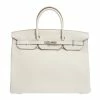 Hermes Gris Perle Togo Leather Palladium Hardware Birkin 35 Bag For Women -Deals Hermes Store luxury women hermes used handbags p292553 008