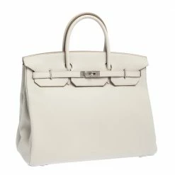 Hermes Gris Perle Togo Leather Palladium Hardware Birkin 35 Bag For Women 17 Hermes Gris Perle Togo Leather Palladium Hardware Birkin 35 Bag For Women -Deals Hermes Store luxury women hermes used handbags p292553 009