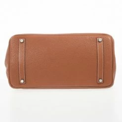 Hermes Brown Togo Birkin With Silver Hardware 35 CM For Women -Deals Hermes Store luxury women hermes used handbags p29260 0005