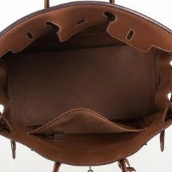 Hermes Brown Togo Birkin With Silver Hardware 35 CM For Women -Deals Hermes Store luxury women hermes used handbags p29260 0006