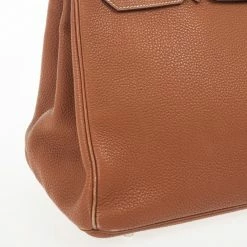 Hermes Brown Togo Birkin With Silver Hardware 35 CM For Women -Deals Hermes Store luxury women hermes used handbags p29260 0012