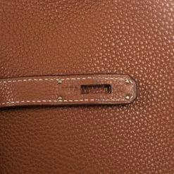 Hermes Brown Togo Birkin With Silver Hardware 35 CM For Women -Deals Hermes Store luxury women hermes used handbags p29260 0015