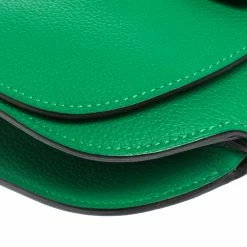 Hermes Green Bamboo Evercolor Leather Mini Convoyeur Shoulder Bag For Women -Deals Hermes Store luxury women hermes used handbags p292693 004