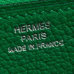 Hermes Green Bamboo Evercolor Leather Mini Convoyeur Shoulder Bag For Women -Deals Hermes Store luxury women hermes used handbags p292693 012
