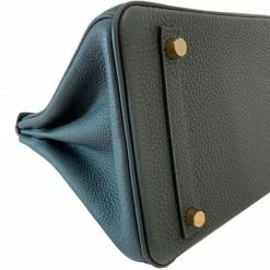 Hermes Vert Rousseau Togo Leather Gold Hardware Birkin 30 Bag For Women -Deals Hermes Store luxury women hermes used handbags p292696 1589972235 004