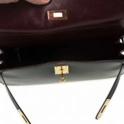 Hermes Vintage Tricolor Box Calf Kelly 32 For Women -Deals Hermes Store luxury women hermes used handbags p29361 016