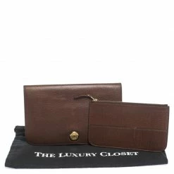 Hermes Brown Clemence Leather Dogon Wallet For Women -Deals Hermes Store luxury women hermes used handbags p297700 1592283164 012