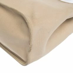 Hermes Beige Canvas Cabag Elan Tote For Women 35 Hermes Beige Canvas Cabag Elan Tote For Women -Deals Hermes Store luxury women hermes used handbags p298389 003