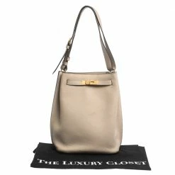 Hermes Gris Tourterelle Togo Leather So Kelly 22 Bag For Women -Deals Hermes Store luxury women hermes used handbags p299734 001