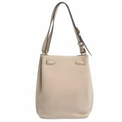 Hermes Gris Tourterelle Togo Leather So Kelly 22 Bag For Women -Deals Hermes Store luxury women hermes used handbags p299734 004