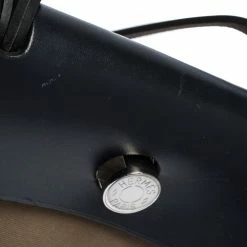 Hermes Blue Nuit/Khaki Canvas And Leather Herbag Zip 31 Bag For Women -Deals Hermes Store luxury women hermes used handbags p301405 007