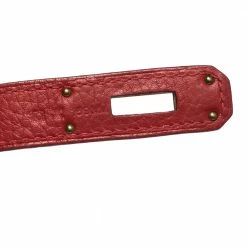 Hermes Rouge Casaque Togo Leather Gold Hardware Kelly Retourne 35 Bag For Women -Deals Hermes Store luxury women hermes used handbags p301436 004