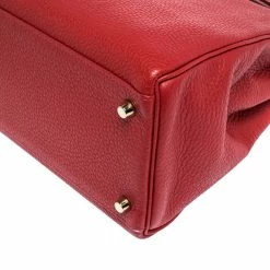 Hermes Rouge Casaque Togo Leather Gold Hardware Kelly Retourne 35 Bag For Women -Deals Hermes Store luxury women hermes used handbags p301436 012
