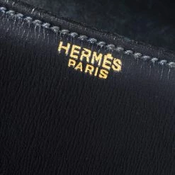 Hermes Blue Nuit Box Calf Leather Gold Hardware Constance 23 Bag For Women -Deals Hermes Store luxury women hermes used handbags p302058 008