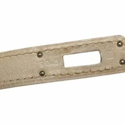 Hermes White Swift Leather Palladium Hardware Kelly Cut Clutch For Women -Deals Hermes Store luxury women hermes used handbags p303383 014