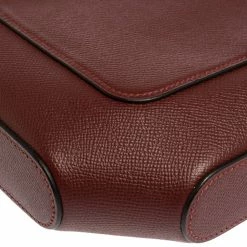 Hermes Rouge H Epsom Leather Octogone Clutch For Women -Deals Hermes Store luxury women hermes used handbags p303389 001