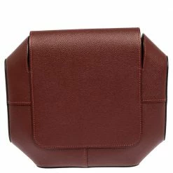Hermes Rouge H Epsom Leather Octogone Clutch For Women -Deals Hermes Store luxury women hermes used handbags p303389 006
