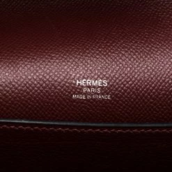 Hermes Rouge H Epsom Leather Octogone Clutch For Women -Deals Hermes Store luxury women hermes used handbags p303389 011